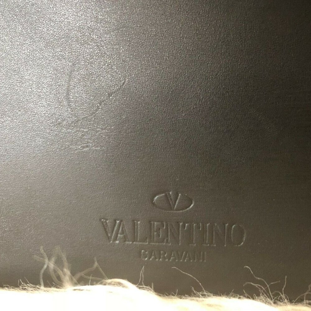 $2745 Valentino Demilune Flap Satchel Leather Smal - Picture 11 of 12